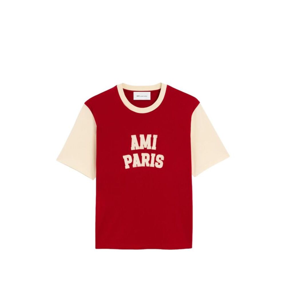 Ami Paris Men's T-Shirts And Polos Red